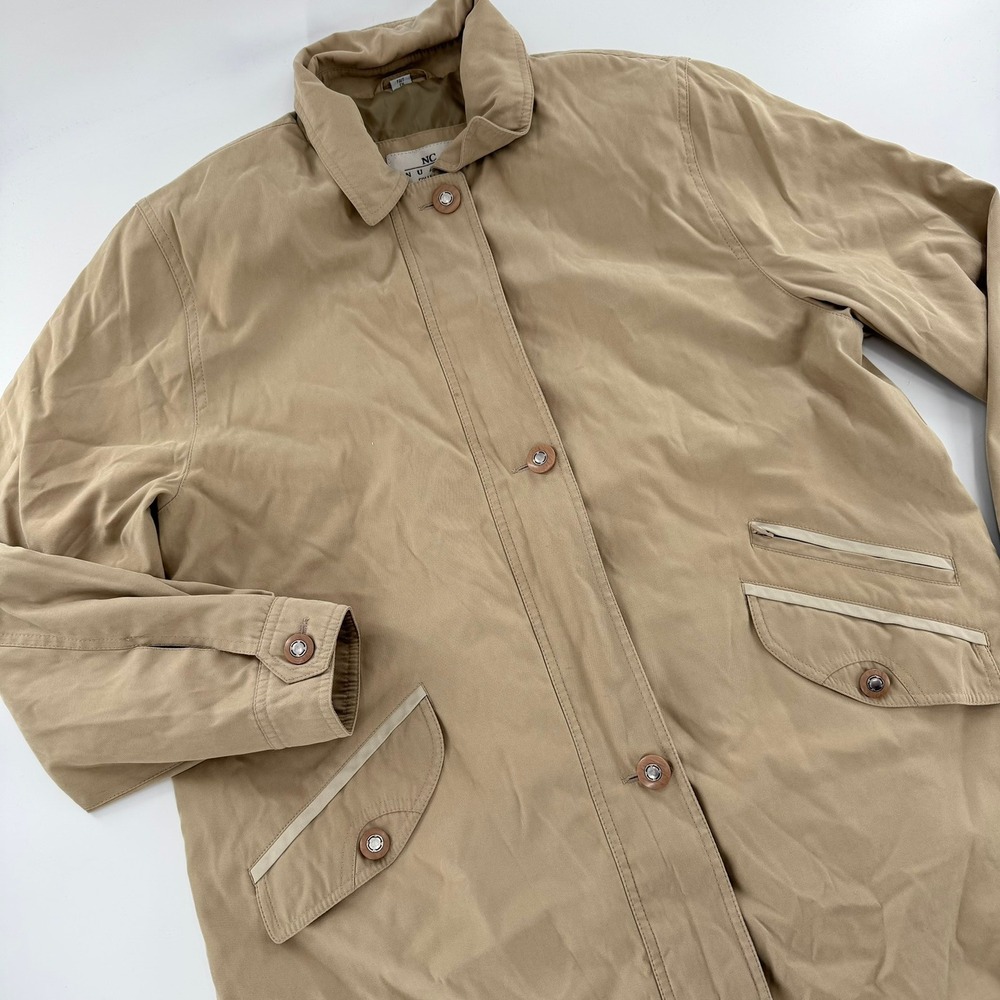Nuage Collection Barn Jacket Utility Field Coat Unisex Size XL Tan Beige Khaki